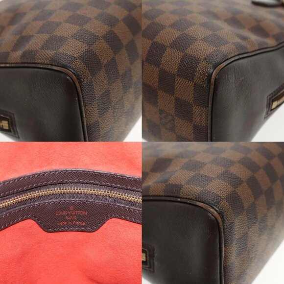 LOUIS VUITTON Damier Ebene Brera Hand Bag N51150 LV Auth ar12594 - Picture 15 of 15